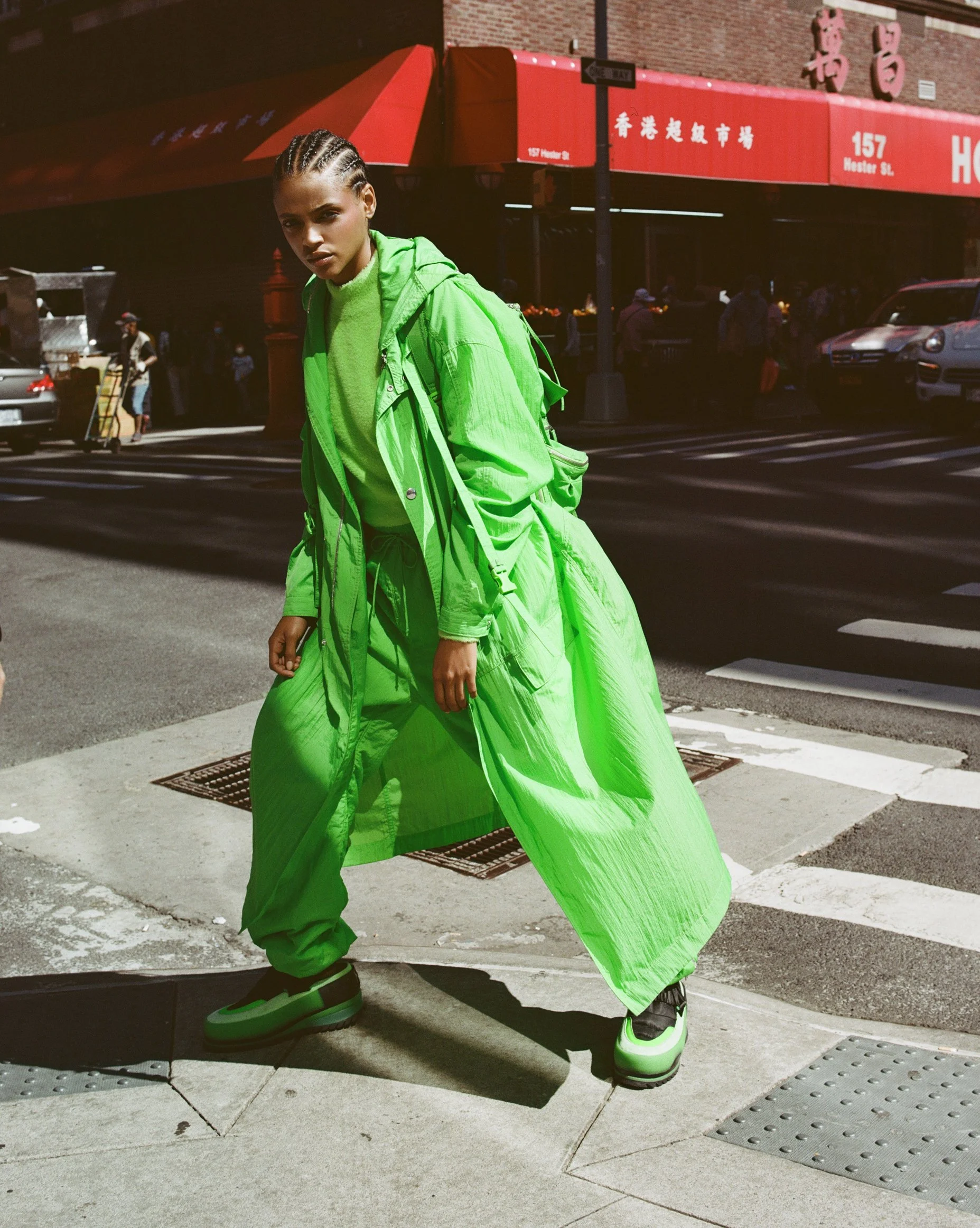 KENZO スモールレザークロスボディ ミントグリーン Kenzo - Fashionography — DAMIEN FRY